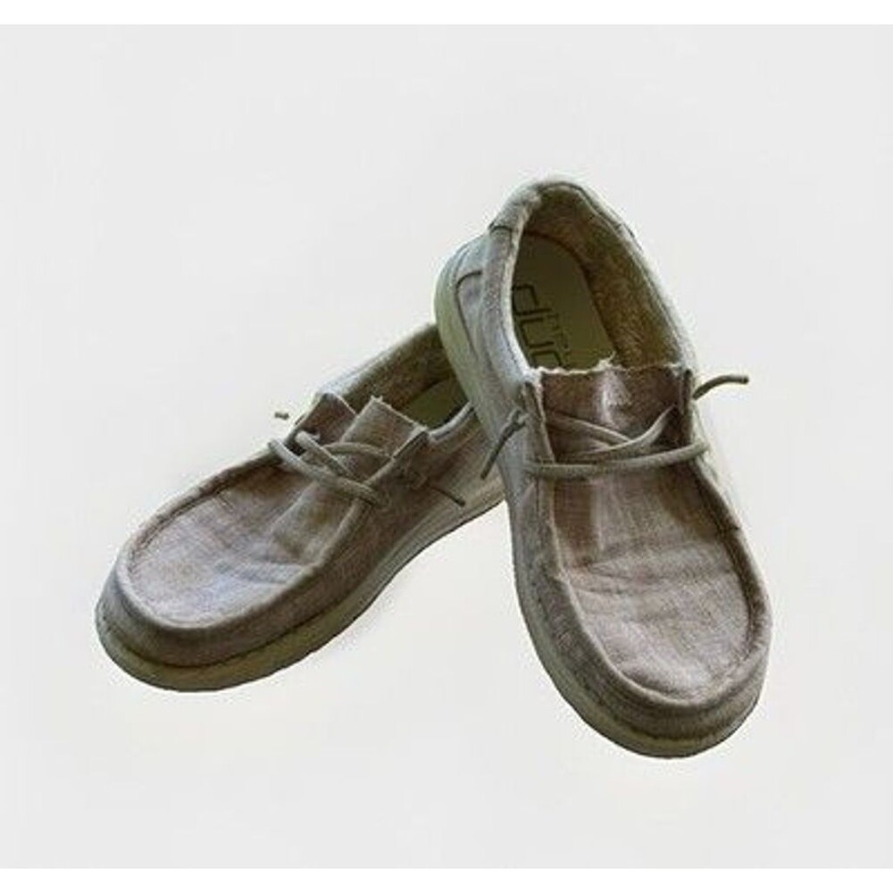 Hey Dudes Wally Slip On Youth 2-3 Khaki